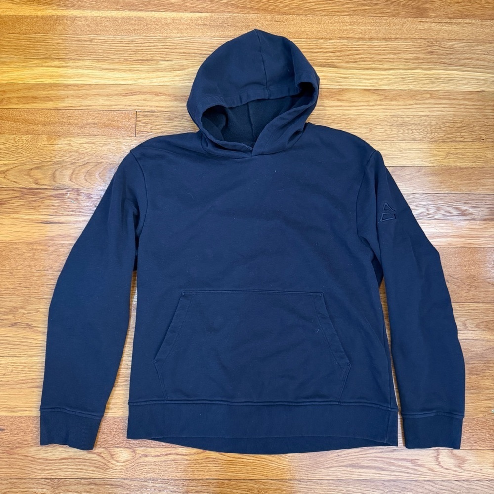 Beyond Yoga Unisex Every Body Hoodie Pullover Sweatshirt Black -Size Medium NWOT